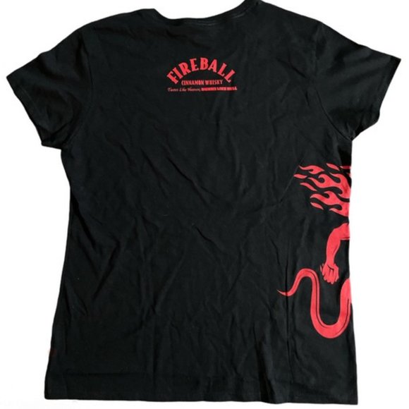 Fireball Cinnamon Tshirt Size Large - Picture 6 of 7